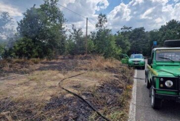 Incendi: nuovo intervento de La Racchetta sul Monteluco