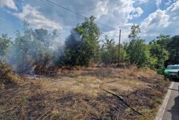 La Racchetta e i Vigili del fuoco bloccano un incendio a Gaiole