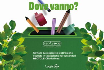 Logista, al via campagna per il corretto smaltimento delle e-cig esauste