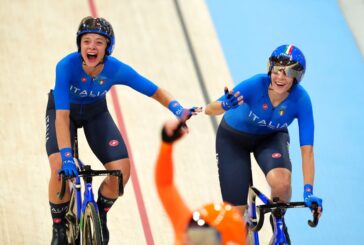 Tandem d'oro, Consonni e Guazzini vincono la Madison a Parigi