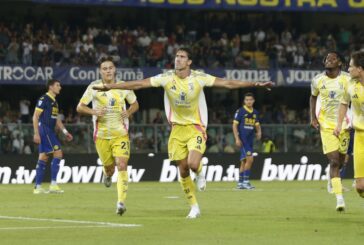 La Juve batte 3-0 il Verona ed è da sola al comando