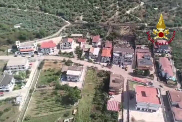 Frana nel Casertano, proseguono le ricerche dei due dispersi