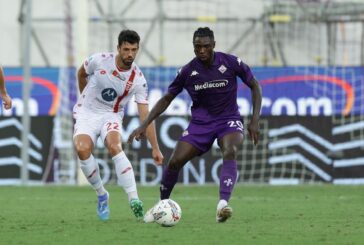 Monza avanti di due gol, Fiorentina 2-2 al 96' con Gosens