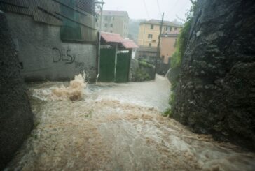 In Liguria maltempo con allerta arancione, esondazioni e frane