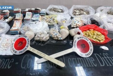 Scoperto a Palermo laboratorio per la produzione di droga, due arrestati