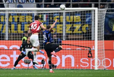 Gabbia in extremis e Inter ko, il Milan vince il derby 2-1