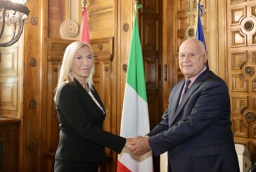 Il Guardasigilli Carlo Nordio incontra l'omologa serba Maja Popovic