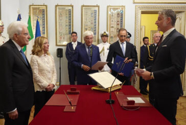 Il ministro della Cultura Giuli ha giurato al Quirinale