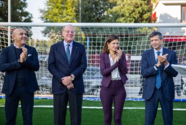Milano, inaugurato campo da calcio per i ragazzi del quartiere Baggio
