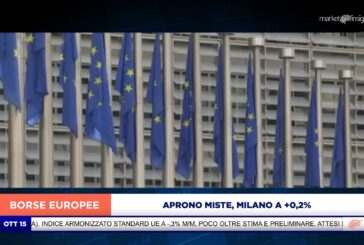 EUROLISTINI MISTI IN AVVIO CON MILANO A +0,2%
