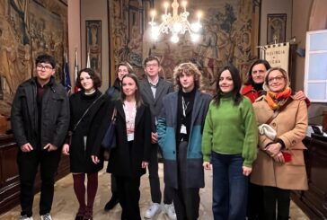 Gli eletti nel Parlamento regionale degli studenti ricevuti da Carletti