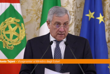 Tajani "Diplomazia italiana impegnata a costruire ponti"