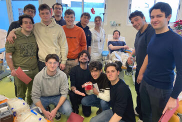 Donazione di sangue collettiva da parte dei Goliardi senesi