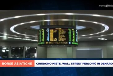 BORSE ASIATICHE SEDUTA A DUE VELOCITÀ, RIMBALZA LA CINA IN SCIA ALLA CSRC E GIÙ IL GIAPPONE