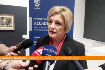 Calderone "Accademia Inps rappresenta l'eccellenza dell'istituto"