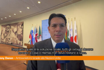 Ambasciatore israeliano all'ONU "Hamas non resterà a Gaza"