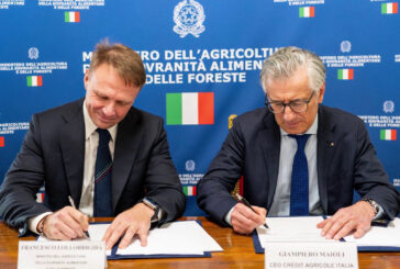 Crédit Agricole Italia, 3 mld a sostegno del settore agroalimentare