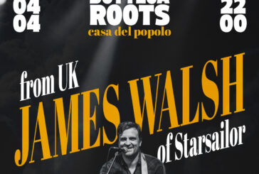 James Walsh of Starsailor a Bottega Roots Casa del Popolo