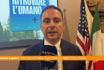"Ritrovare l'umano", Lapucci "Porre attenzione sulla sostenibilità"