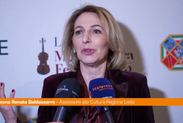 Baldassarre "Festival Musica Sacra esalta patrimonio culturale Lazio"