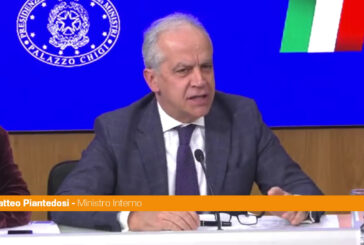 Piantedosi "Non condivido sentenza della Cassazione sul caso Diciotti"