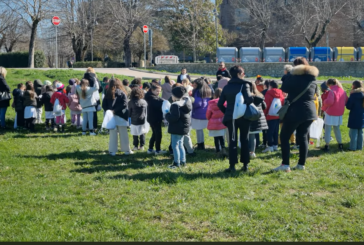 Buonconvento: 70 bambini con il Cb6 per “Argini fioriti”