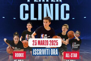 PalioAcanestro: il 23 marzo un’esperienza NBA per giovani atleti