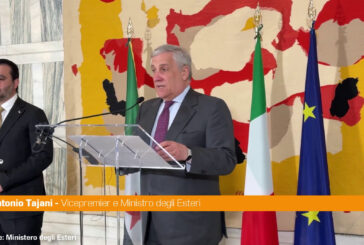 Siria, Tajani "Transizione sia pacifica e inclusiva"