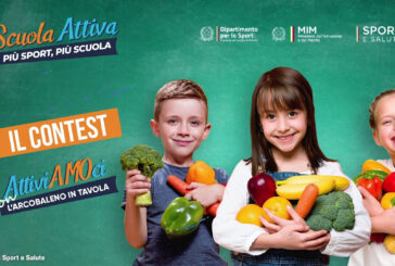 Sport e Salute, al via contest"Attiviamoci con l'arcobaleno in tavola"