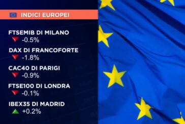 CHIUSURA PERLOPIÙ NEGATIVA PER GLI EUROLISTINI, MILANO -0,1%