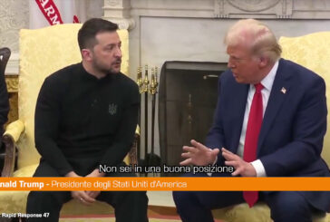 Trump a Zelensky "Stai scommettendo sulla terza guerra mondiale"