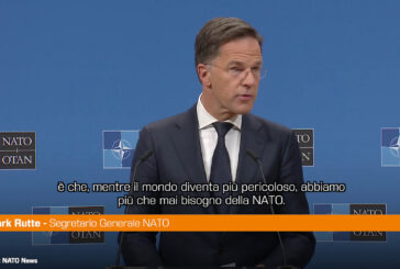 Difesa, Rutte "Abbiamo più che mai bisogno della Nato"