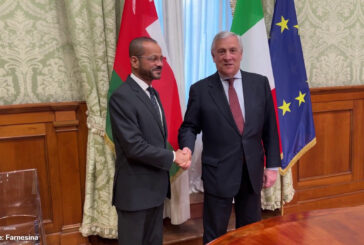 Tajani incontra il ministro degli Esteri dell'Oman