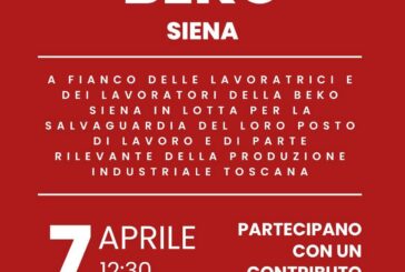 I Circoli Pd organizzano un pranzo per i lavoratori Beko