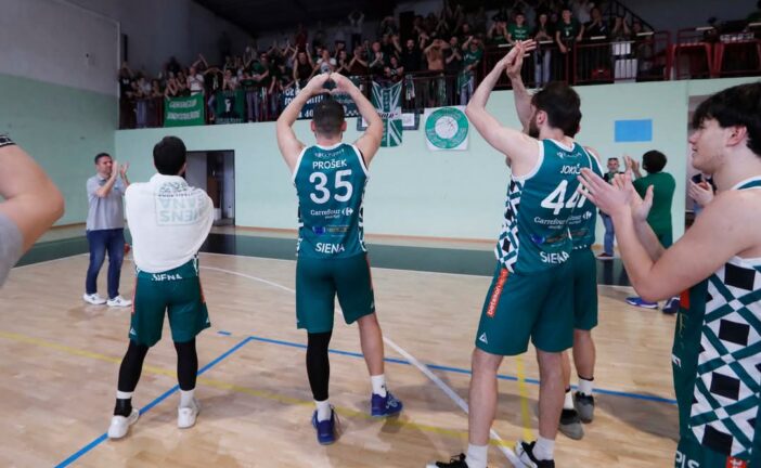 La Mens Sana onora la salvezza già conquistata con una vittoria a Genova