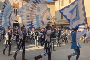 Il Bianco e l’Azzurro: è Festa Medievale in Val d’Orcia