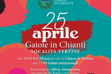 Gaiole: il 25 aprile le celebrazioni per la Festa della Liberazione
