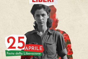 Il manifesto del 25 Aprile realizzato dagli studenti del Valdichiana di Chiusi