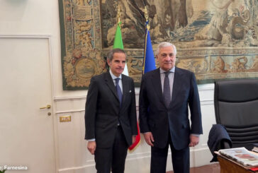 Tajani incontra direttore Aiea Grossi