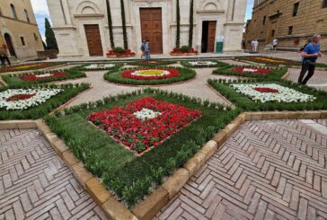 Sabato 3 maggio l’inaugurazione di “Pienza e i fiori”, 38^ edizione