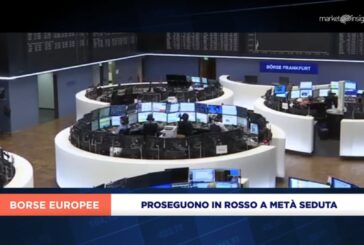 EUROPA RESTA PESANTE A METÀ SEDUTA, A PIAZZA AFFARI (-1,7%) IN CODA TENARIS (-5,3%)