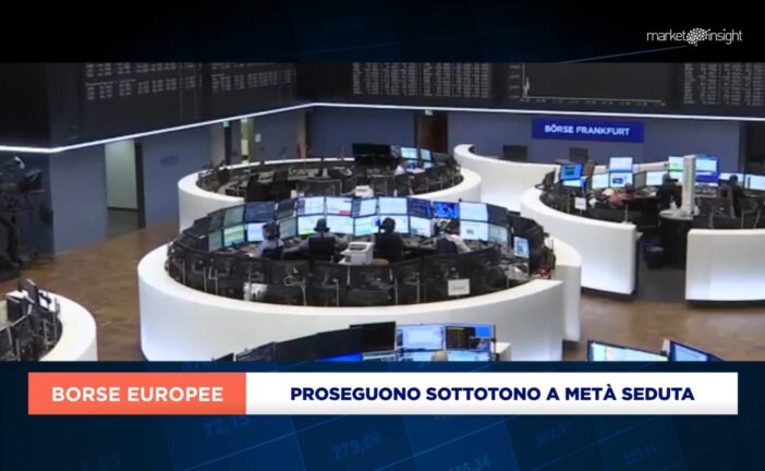 BORSE EUROPEE PROSEGUONO IN FRAZIONALE RIBASSO A METÀ SEDUTA CON PIAZZA AFFARI A -0,7%