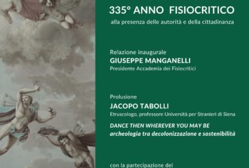 Si apre il 30 maggio alle ore 17 il 335° anno fisiocritico