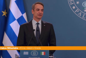 Mitsotakis "Rapporto Italia-Grecia affronta nuove sfide e opportunità"