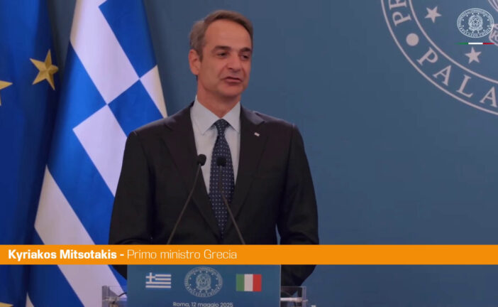 Mitsotakis "Rapporto Italia-Grecia affronta nuove sfide e opportunità"