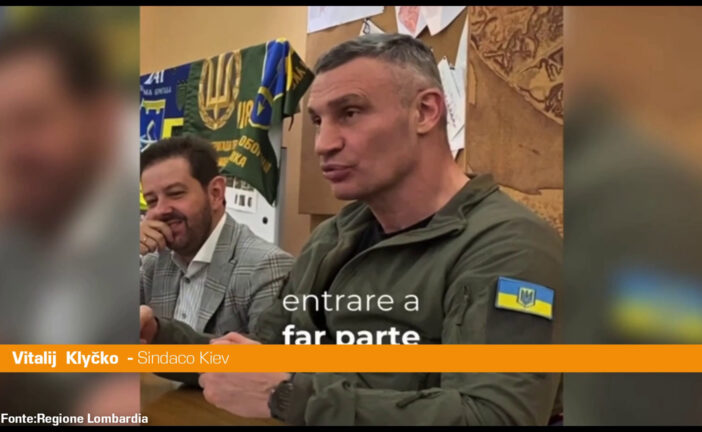 Il sindaco di Kiev "Vogliamo far parte della famiglia europea"