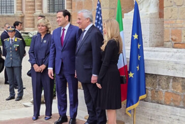 Tajani incontra Rubio a Villa Madama, le immagini
