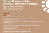 Il volontariato del territorio in un convegno a Siena