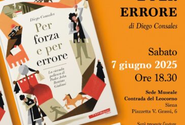 Nel Leocorno la presentazione del libro “Per forza e per errore”