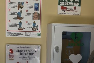 Il Circolo Arci di Ginestreto inaugura la nuova postazione DAE